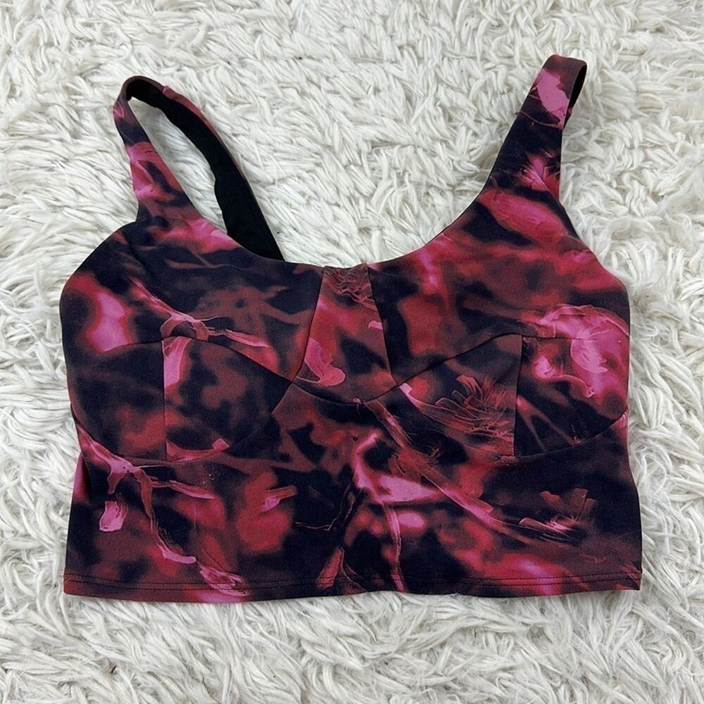 Lululemon Nulu Front-Darting Yoga Bra *Light Support, B/C Cup Intensity Pink